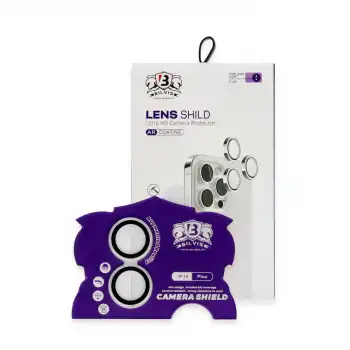 İphone 16 Bilvis Titan Kamera Lens - Gümüş