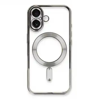 İphone 16 Kılıf Kross Magneticsafe Kapak - Gümüş