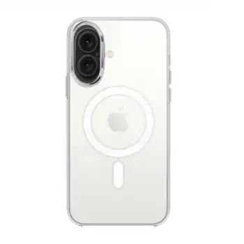 İphone 16 Plus Kılıf Pc Real Magsafe Kapak - Şeffaf