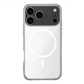 İphone 17 Pro Max Kılıf Magneticsafe Şeffaf Silikon - Şeffaf