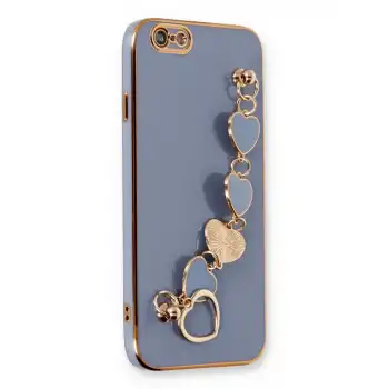 İphone 6 Kılıf Esila Silikon - Gri