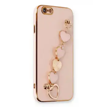 İphone 6 Kılıf Esila Silikon - Pudra