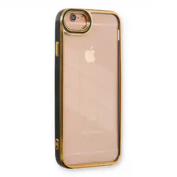 İphone 6 Kılıf Liva Lens Silikon - Siyah