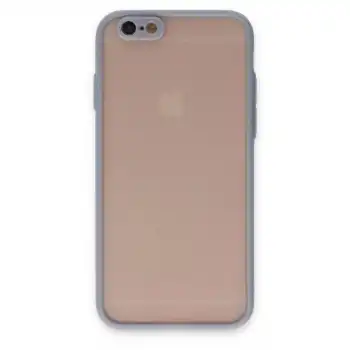 İphone 6 Kılıf Montreal Silikon Kapak - Gri