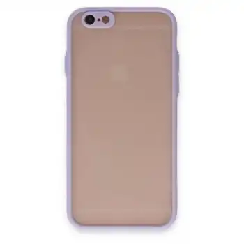 İphone 6 Kılıf Montreal Silikon Kapak - Mor