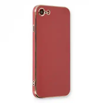 İphone 7 Kılıf Volet Silikon - Kırmızı