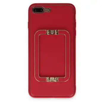 İphone 7 Plus Kılıf Coco Elit Kapak - Kırmızı
