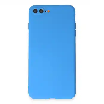 İphone 7 Plus Kılıf First Silikon - Mavi