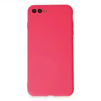 İphone 7 Plus Kılıf First Silikon - Pembe