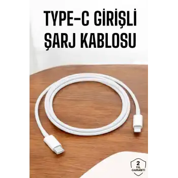 Iphone İOS Uyumlu Hızlı Şarj Kablosu Type C To Lightning 12 13 14 15 Pro Max