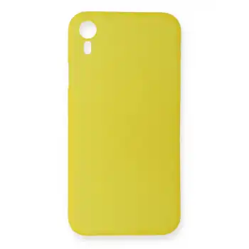 İphone Xr Kılıf Pp Ultra İnce Kapak - Sarı