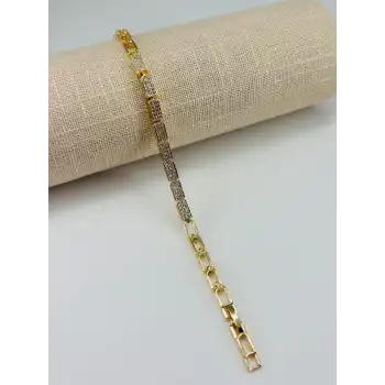 Işıltılı Dik Kesim Cm Bileklik - Kbl0475