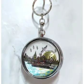 İstanbul Temalı Cep Küllüğü Anahtarlık Alk4053