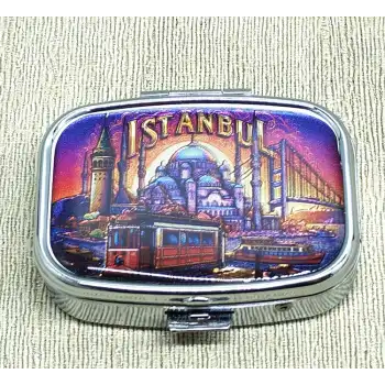 İstanbul Temalı İlaç Kutusu Alk4369