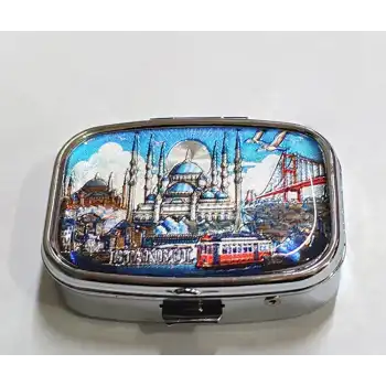 İstanbul Temalı İlaç Kutusu Alk4370