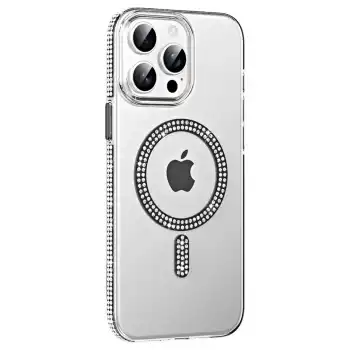 Joko Apple İphone 14 Pro Max Move Taşlı Magsafe Kapak - Siyah