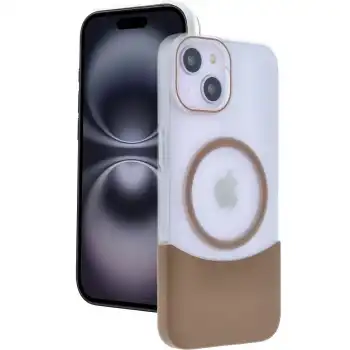 Joko Apple İphone 14 Velar Magsafe Kapak - Çöl Titanyum