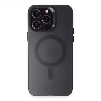Joko Apple İphone 15 Pro Kılıf Mateks Magsafe Kapak - Siyah