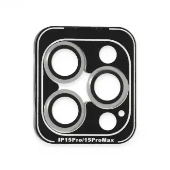 Joko Apple İphone 15 Pro Max Pvd Metal Kamera Lens - Gümüş