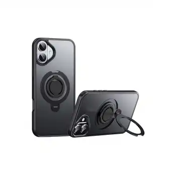 Joko Apple İphone 16 Plus Avatar 360 Dönen Magsafe Kapak - Siyah