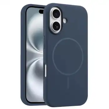 Joko Apple İphone 16 Plus Kılıf Jully Magsafe Kapak - Lacivert