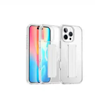 Joko Apple İphone 16 Pro Kılıf Alfa Magsafe Standlı Kapak - Şeffaf