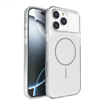 Joko Apple İphone 16 Pro Max Bruma Magsafe Kapak - Gümüş