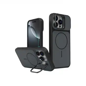 Joko Apple İphone 16 Pro Max Pale Magsafe Standlı Kapak - Siyah