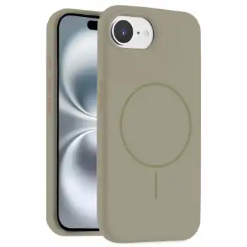Joko Apple İphone 16e Kılıf Jully Magsafe Kapak - Çöl Titanyum