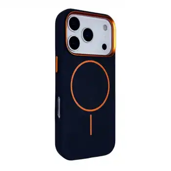 Joko Apple İphone 17 Pro Luno Deri Magsafe Kapak - Mavi
