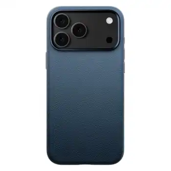 Joko Apple İphone 17 Pro Max Wonder Deri Magsafe Kapak - Lacivert