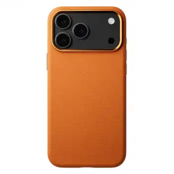 Joko Apple İphone 17 Pro Wonder Deri Magsafe Kapak - Turuncu