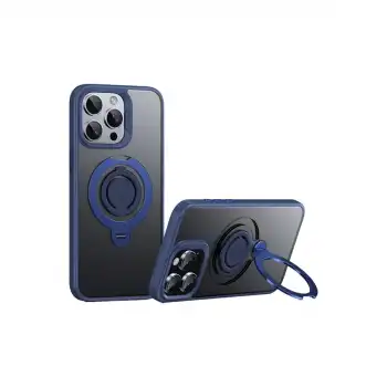 Joko İphone 15 Pro Max Avatar 360 Dönen Magsafe Kapak - Lacivert