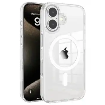 Joko İphone 16 Gleam Pc Sert Magsafe Kılıf - Şeffaf