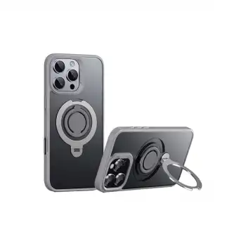 Joko İphone 16 Pro Max Avatar 360 Dönen Magsafe Kapak - Titan Gri