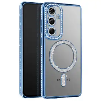 Joko Samsung Galaxy S26 Plus Joke Simli Magneticsafe Kılıf - Mavi