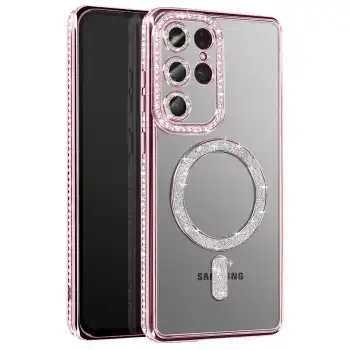 Joko Samsung Galaxy S26 Ultra Joke Simli Magneticsafe Kılıf - Pembe