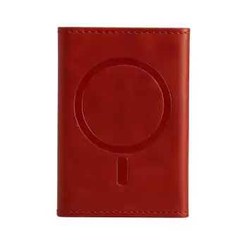 Joko Tema Magsafe Deri Kartlık - Kırmızı