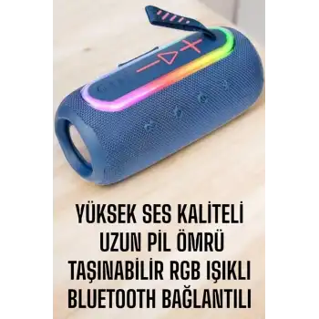 Kablosuz Bluetooth Hoparlör Uzun Pil Ömrü Taşınabilir