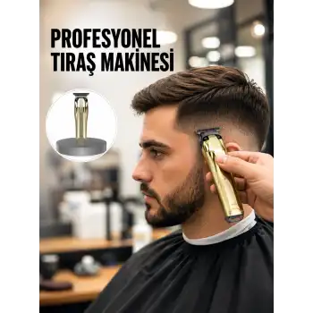 Kablosuz Erkek Bakım Tıraş Makinesi Hassas Bıçaklı Şarjlı Kullanım Yeni Nesil