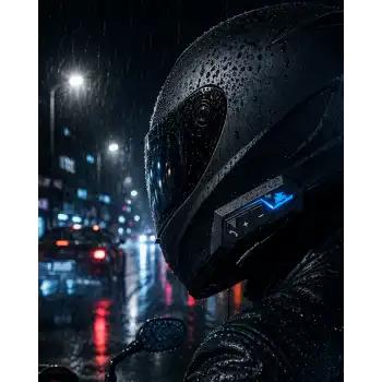 Kablosuz Motosiklet Kask Kulaklığı Bluetooth Mikrofonlu Sürüş Sistemi