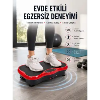 Kas Çalışmasını Destekleyen Titreşimli Egzersiz Makinesi