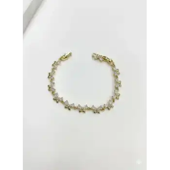 Kelebek Tasarım Taşlı Cm Bileklik