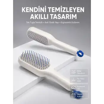 Kolay Temizlenen Fırçası Evcil Hayvanlara Özel Tüy Temizleme
