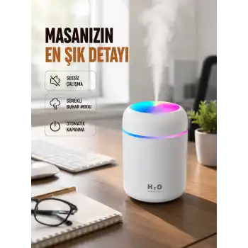 Kompakt Boyutlu Nemlendirici – 30-45ml/h Buhar Kapasiteli