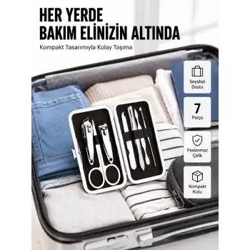 Kompakt Tasarımlı El ve Ayak Bakım Seti