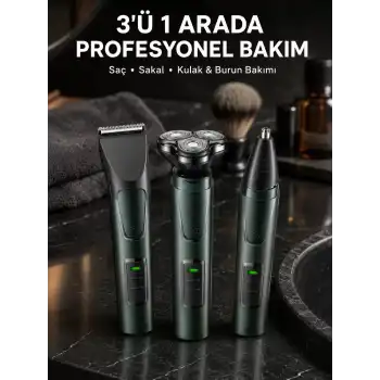 Kulak Ve Burun Başlıklı Profesyonel Tıraş Makinesi Yeni Nesil