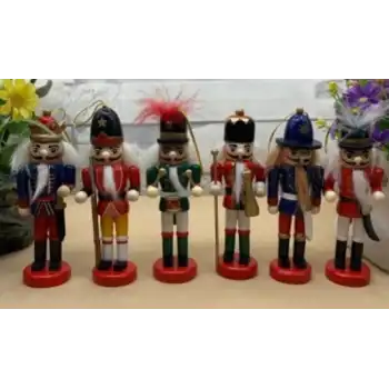 Kurşun Asker Ahşap Dekoratif Eşya (6lıset 13cm