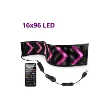 Led Ekran Matrix Panel En Büyük Boy Araba Yazısı