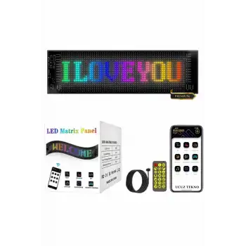 LED MATRİX 16X96 pixel